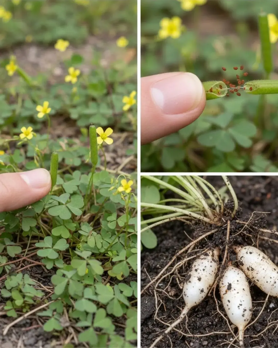 ไม้สีน้ำตาล (ออกซาลิส): พืชป่ารสเปรี้ยวที่มีประโยชน์ต่อสุขภาพที่ซ่อนอยู่และประโยชน์ใช้สอ